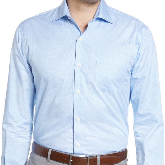 Peter Millar Large Riverbed Sugar Mountain Kaleidoscope Button-Up Shirt - Picture 2 of 6